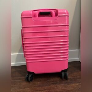 Beis The Carry-On Roller in Limited Edition Barbie Pink